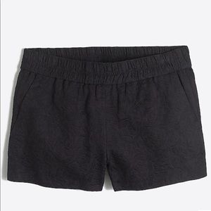 J.Crew 3" floral jacquard boardwalk pull-on short